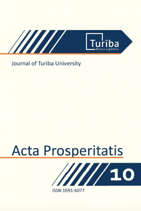 Acta Prosperitatis Nr. 10 cover