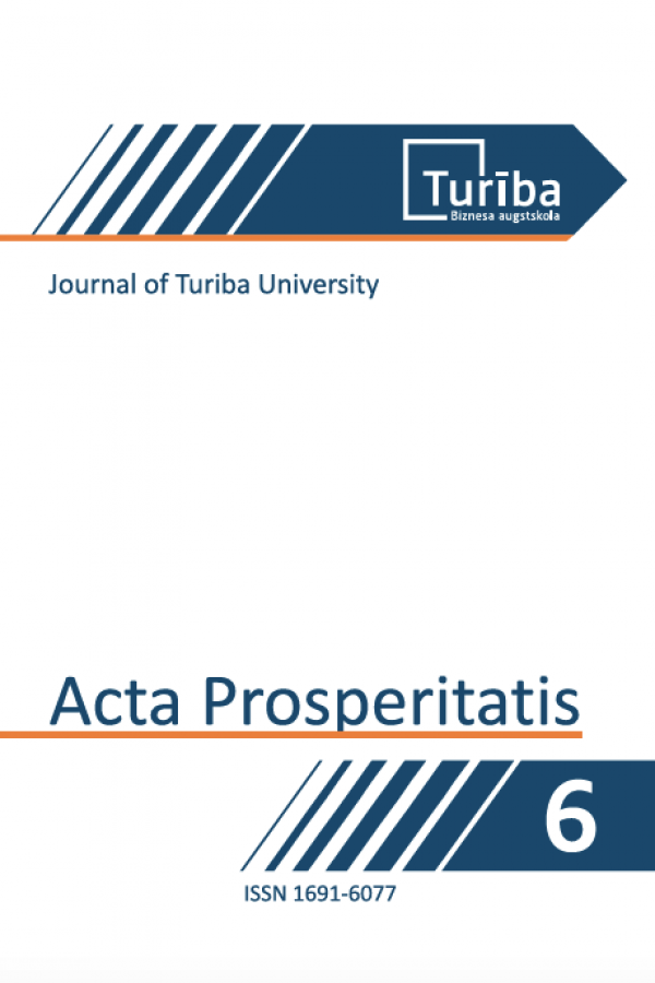 Acta Prosperitatis Nr. 6 cover