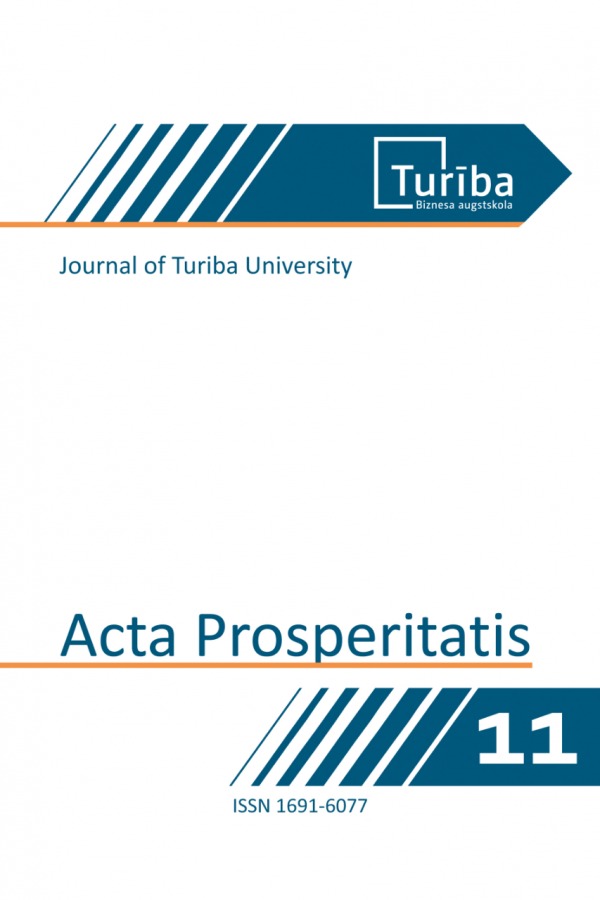 Acta Prosperitatis Nr. 11 cover