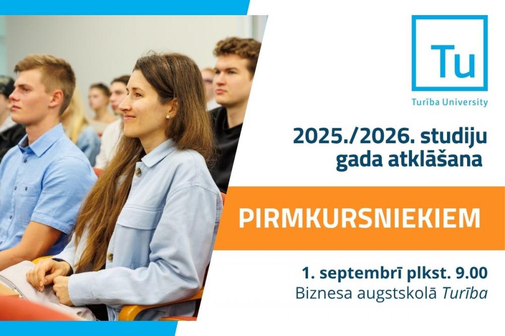 2025./2026. studiju gada atklāšana pirmkursniekiem